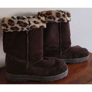 Style & Co fur boots